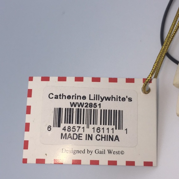 Catherine Lillywhite’s Baby Christmas Ornament New - Picture 5 of 7